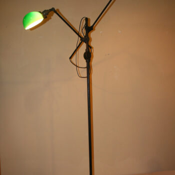 OC White double arm floor lamp