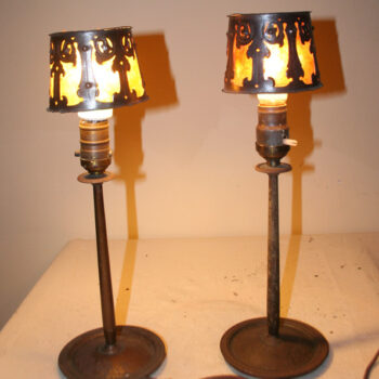 Aurora Studios candle lampsSOLD