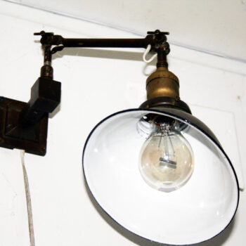Faries Co. over painting sconce