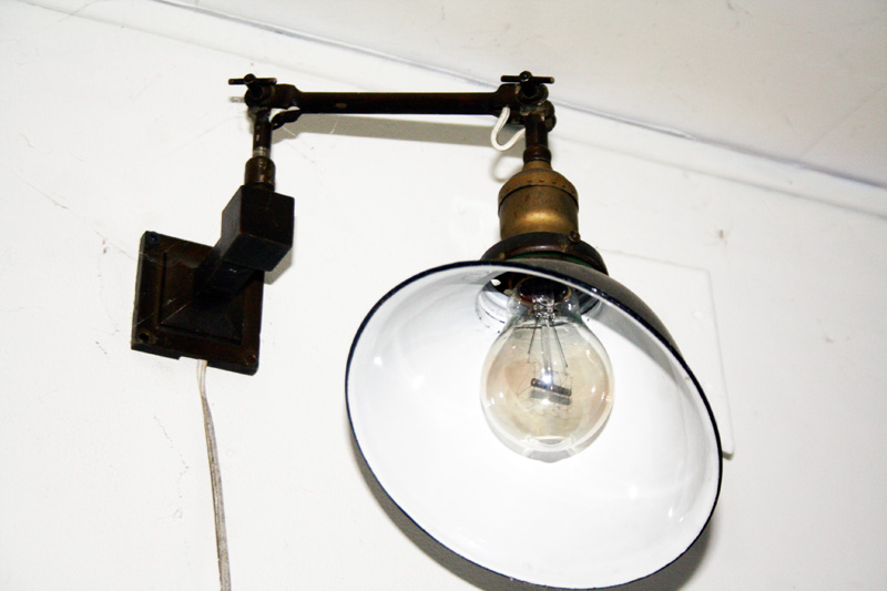 Faries Co. over painting sconce