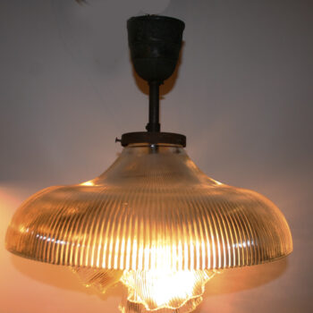 Holophane fixture with under shades