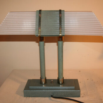 machine age desk lamp pairSOLD