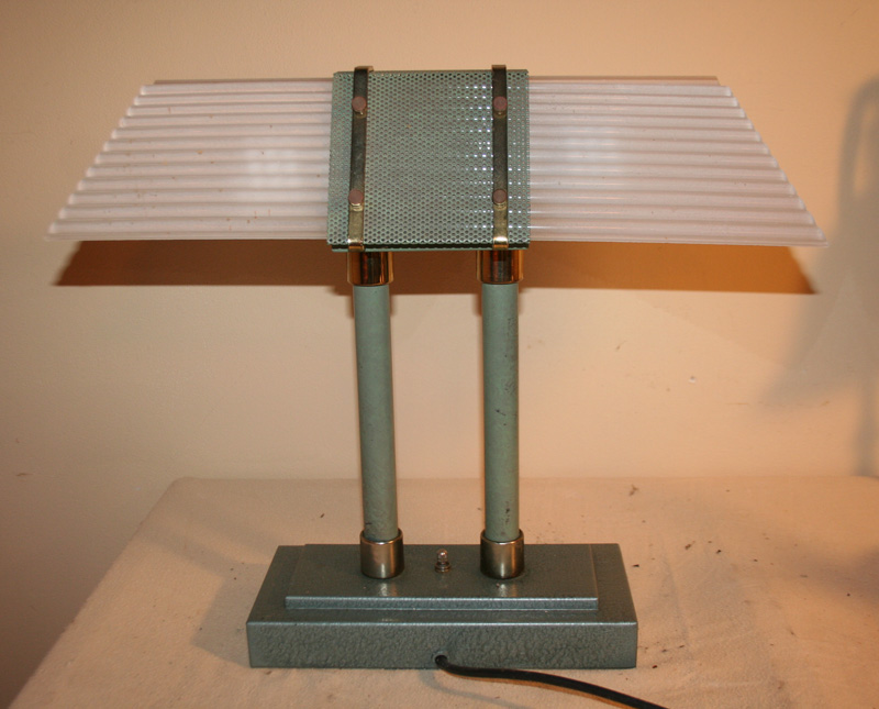 machine age desk lamp pairSOLD