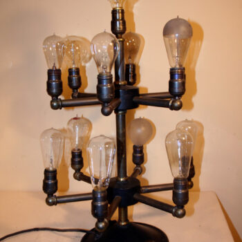 light bulb stand