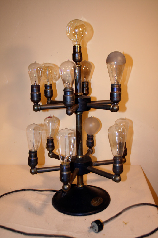 light bulb stand